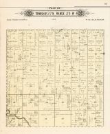 Township 27 N. Range 25 W., Harper County 1910